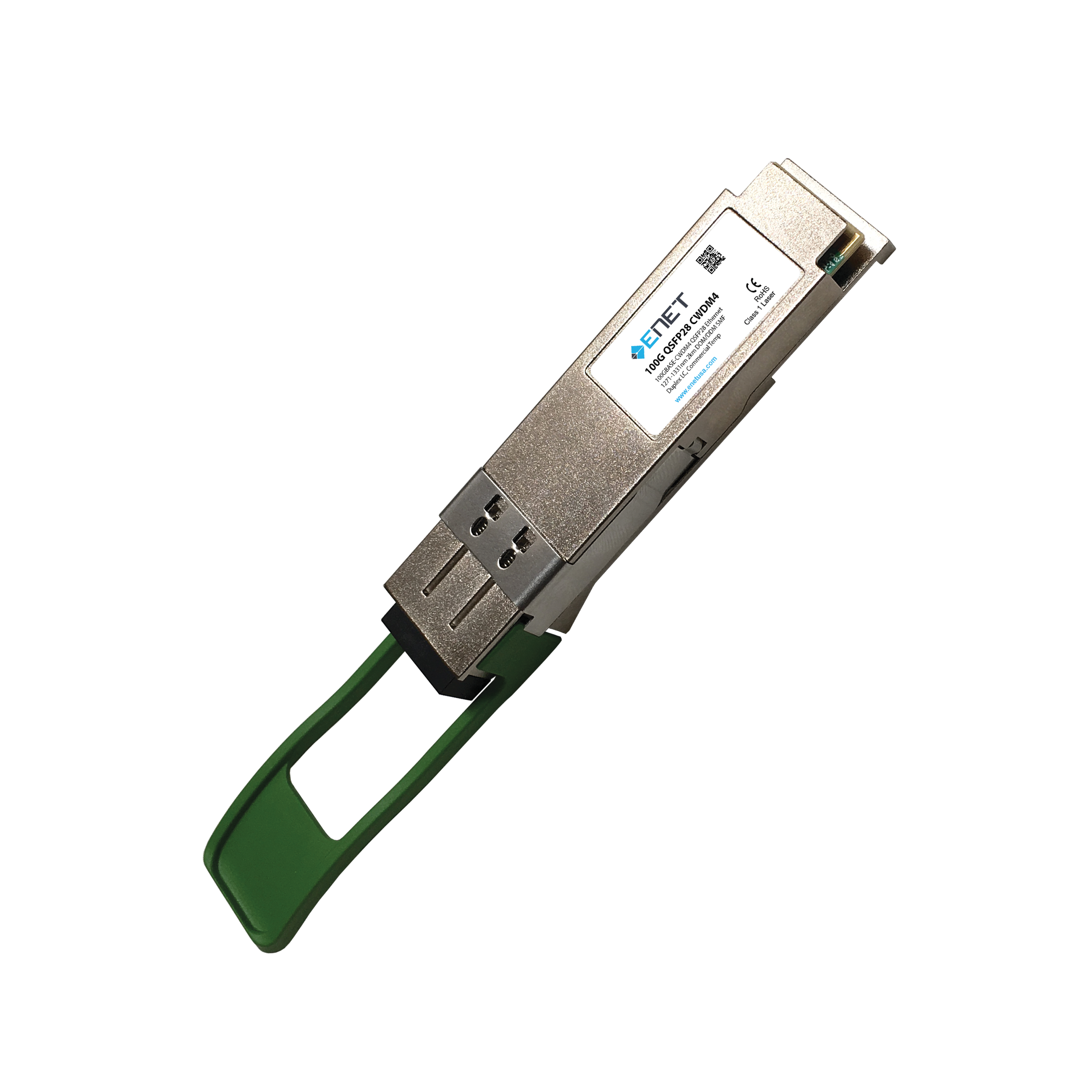 100GBASE-CWDM4 QSFP28 Ethernet SMF 1271-1331 nm 2km Transceiver