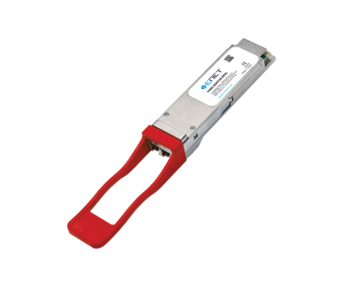 100GBASE-ER4L QSFP28 Ethernet SMF 1295-1309 nm 30 to 40km Transceiver