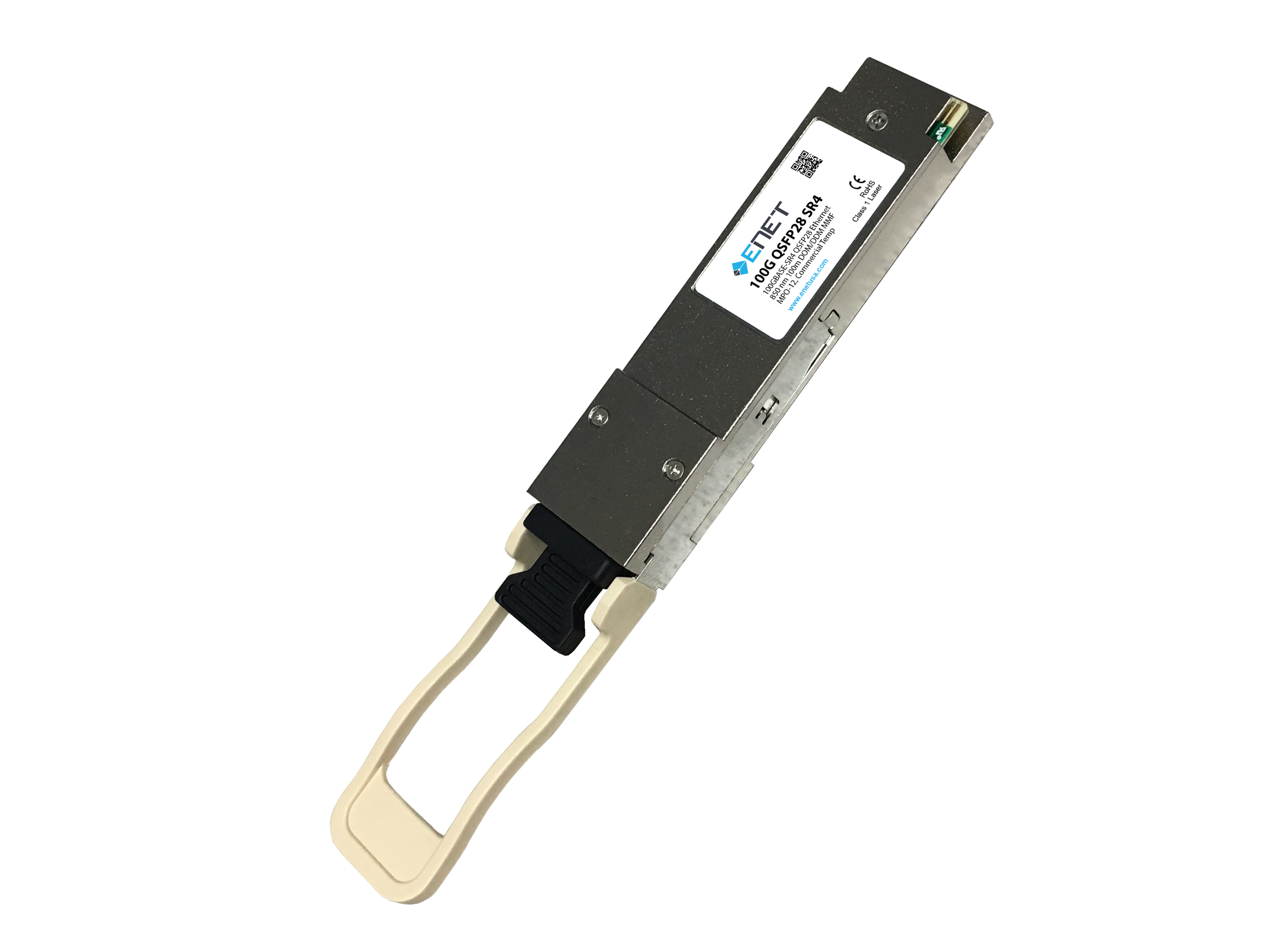 100GBASE-SR4 QSFP28 Ethernet MMF 850 nm 100m Transceiver