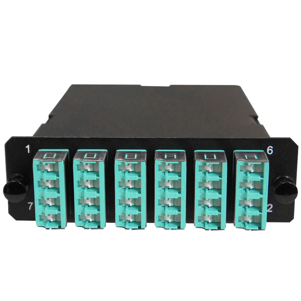 HDA MTP Cassette – OM4 with 6 Quad LC