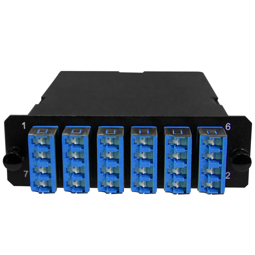 HDA MTP Cassette – OS2 with 6 Quad LC/UPC