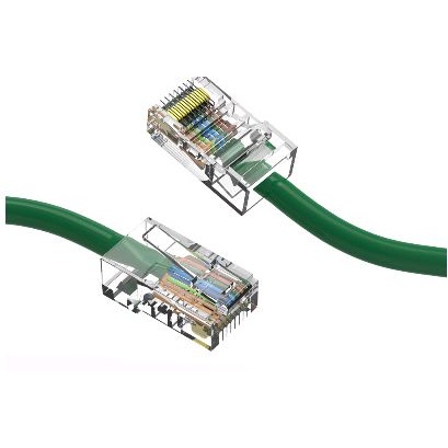 Cat5e Optilink+ Plenum Solid Patch Cable Non-Booted (24 AWG)