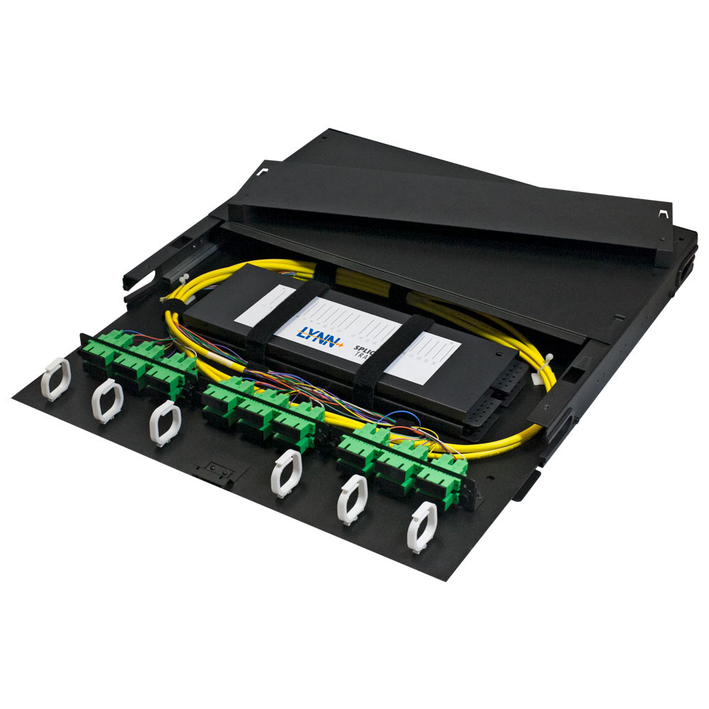 1U Premium Rack Mount Fiber Patch Panel Enclosure (Unloaded) - Image 3