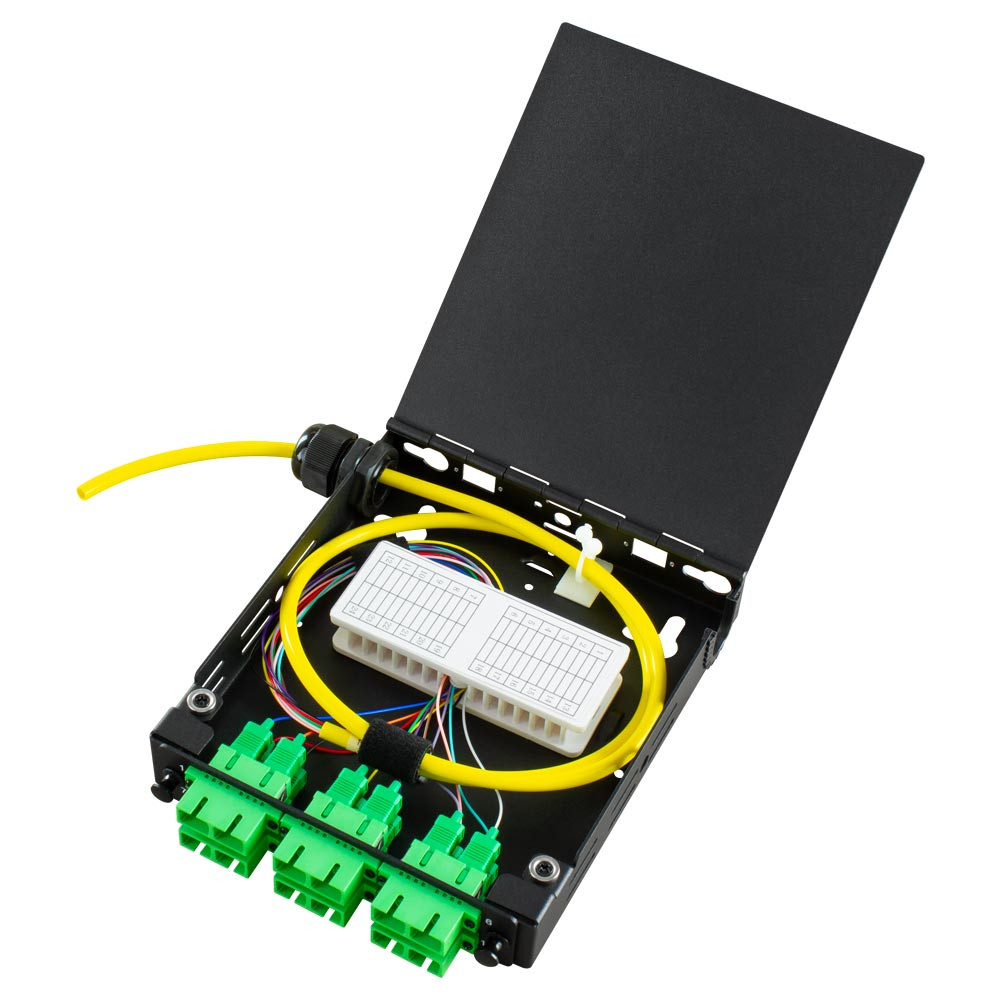 1 LGX Wall Mount Fiber Patch Panel Enclosure (Unloaded)