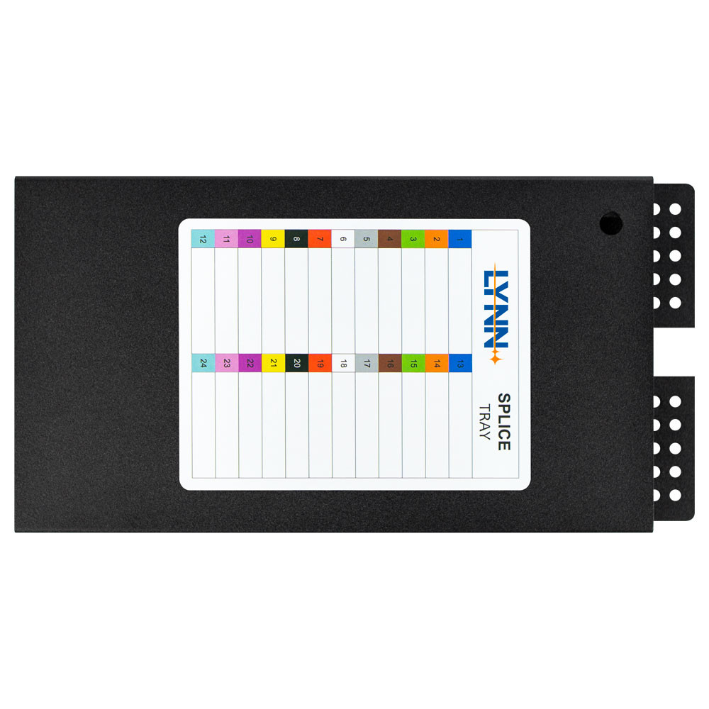 24 Fiber Metal Splice Tray, 8 inch