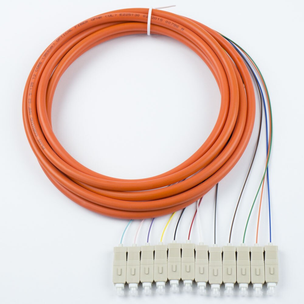 OM1 12 Fiber Fiber Pigtails
