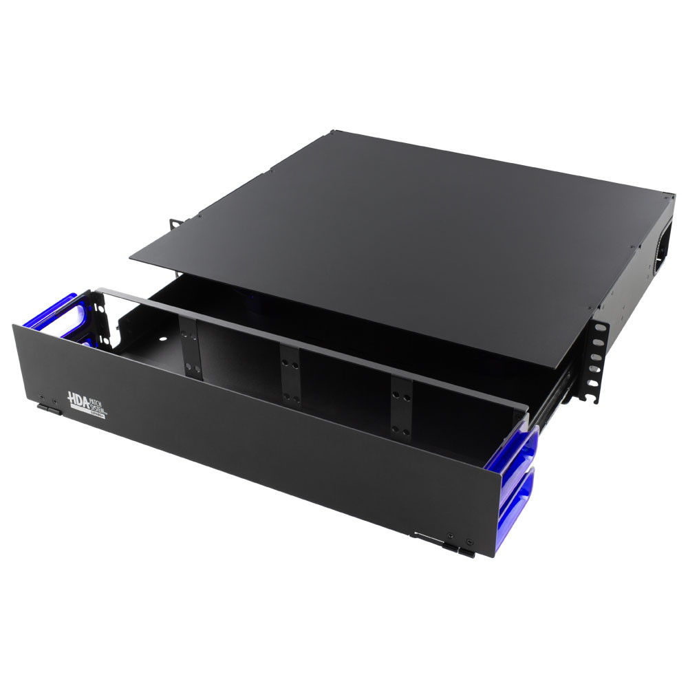 HDA Rack Mount Fiber Patch Panel Enclosure, 2U