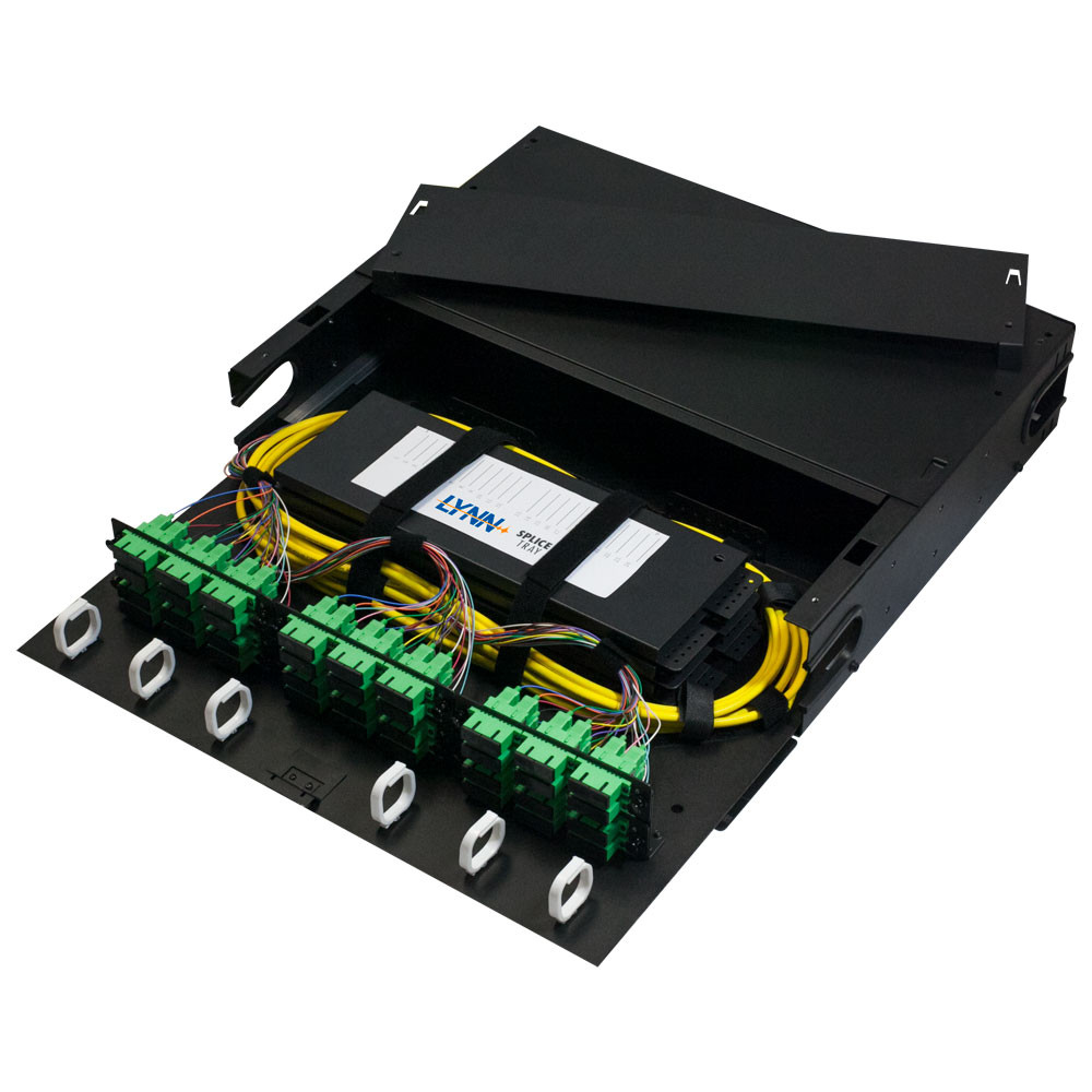 2U Premium Rack Mount Fiber Patch Panel Enclosure (Unloaded) - Image 3