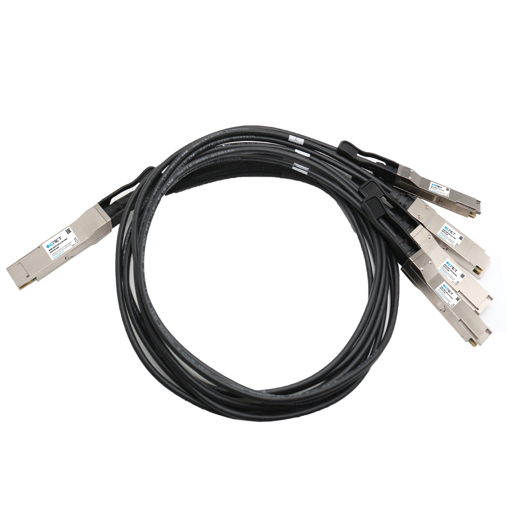 400GBASE-CR8 QSFP-DD to 4x 100G QSFP56 DAC Cable
