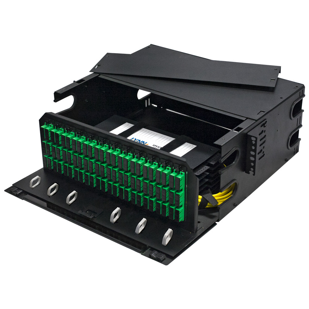 4U Premium Rack Mount Fiber Patch Panel Enclosure (Unloaded) - Image 3