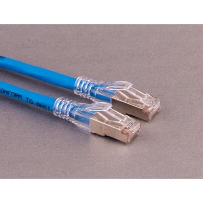 CAT6 Optilink+ Shielded Stranded Patch Cable, Clear Snagless Boot (24 AWG)
