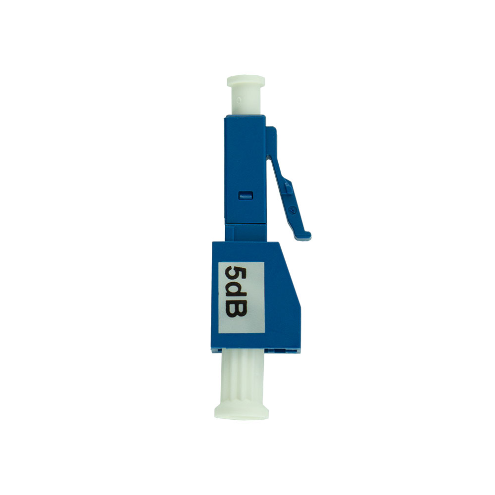 LC/UPC Fiber Optic Attenuator, Single-mode 9/125 μm, Male-Female