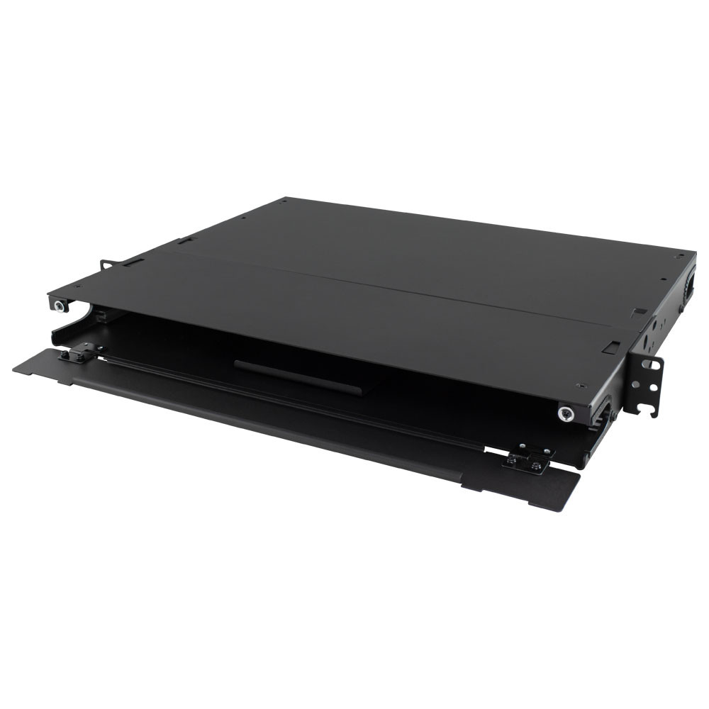 1U Rack Mount Fiber Patch Panel Enclosure (Unloaded) - Image 2