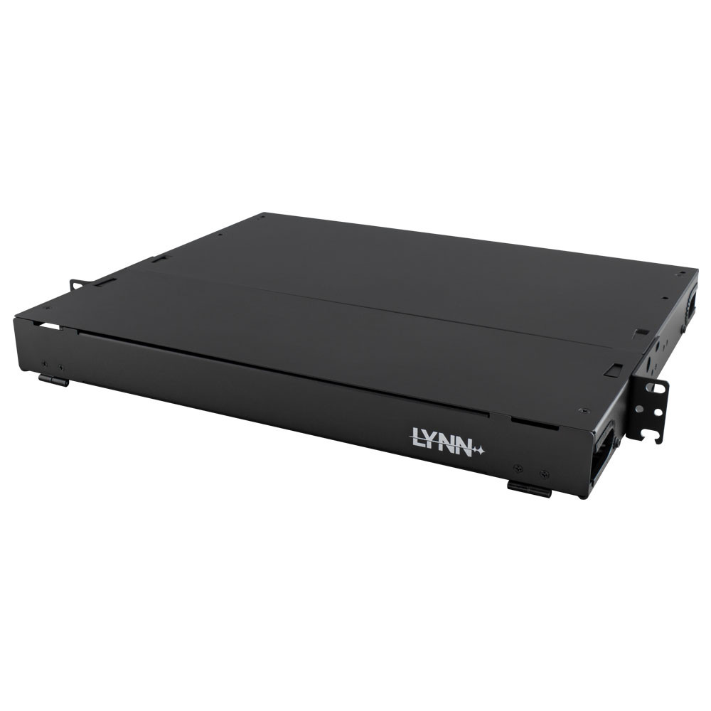 1U Rack Mount Fiber Patch Panel Enclosure (Unloaded)