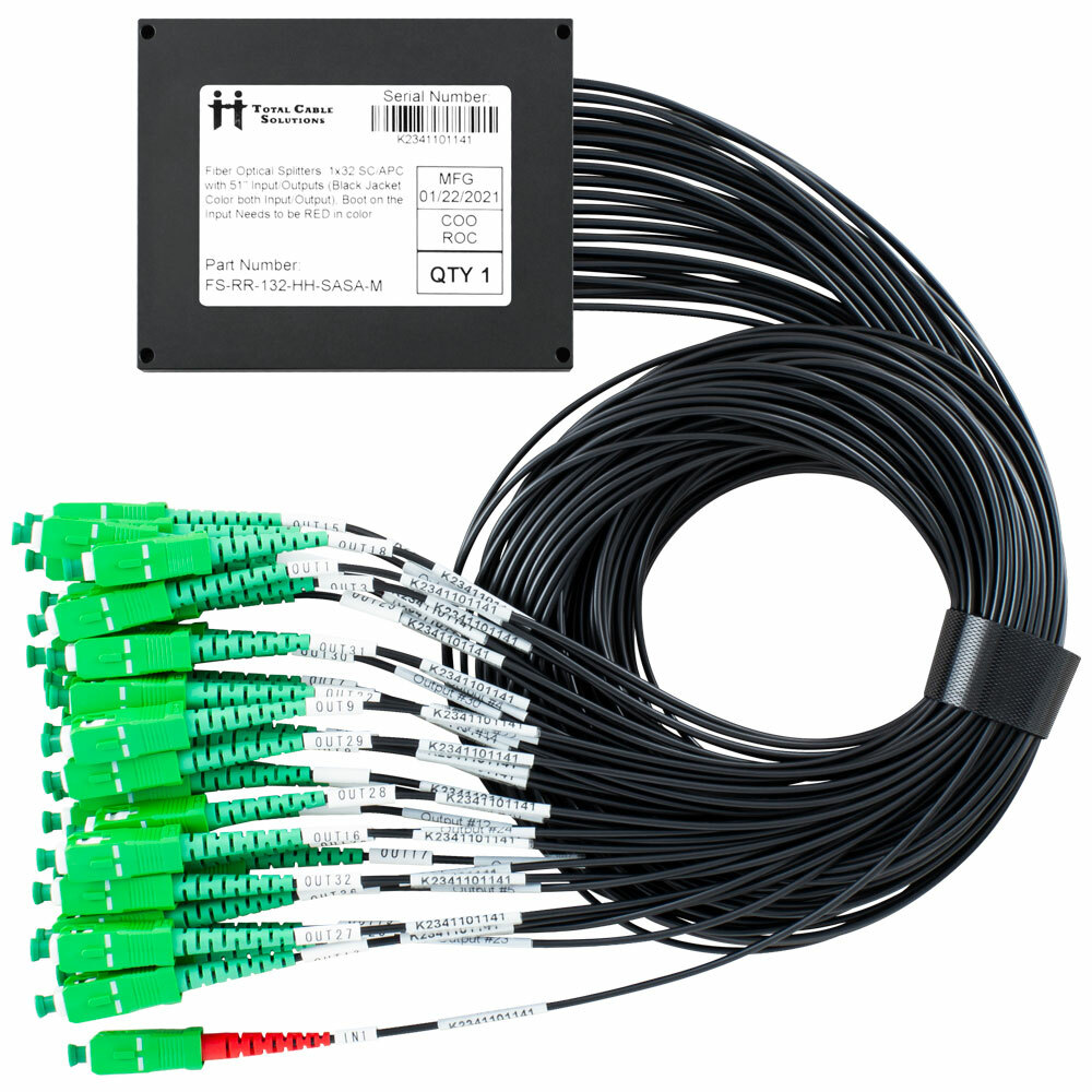 Clearfield FieldSmart Compatible Ruggedized PLC Fiber Splitter