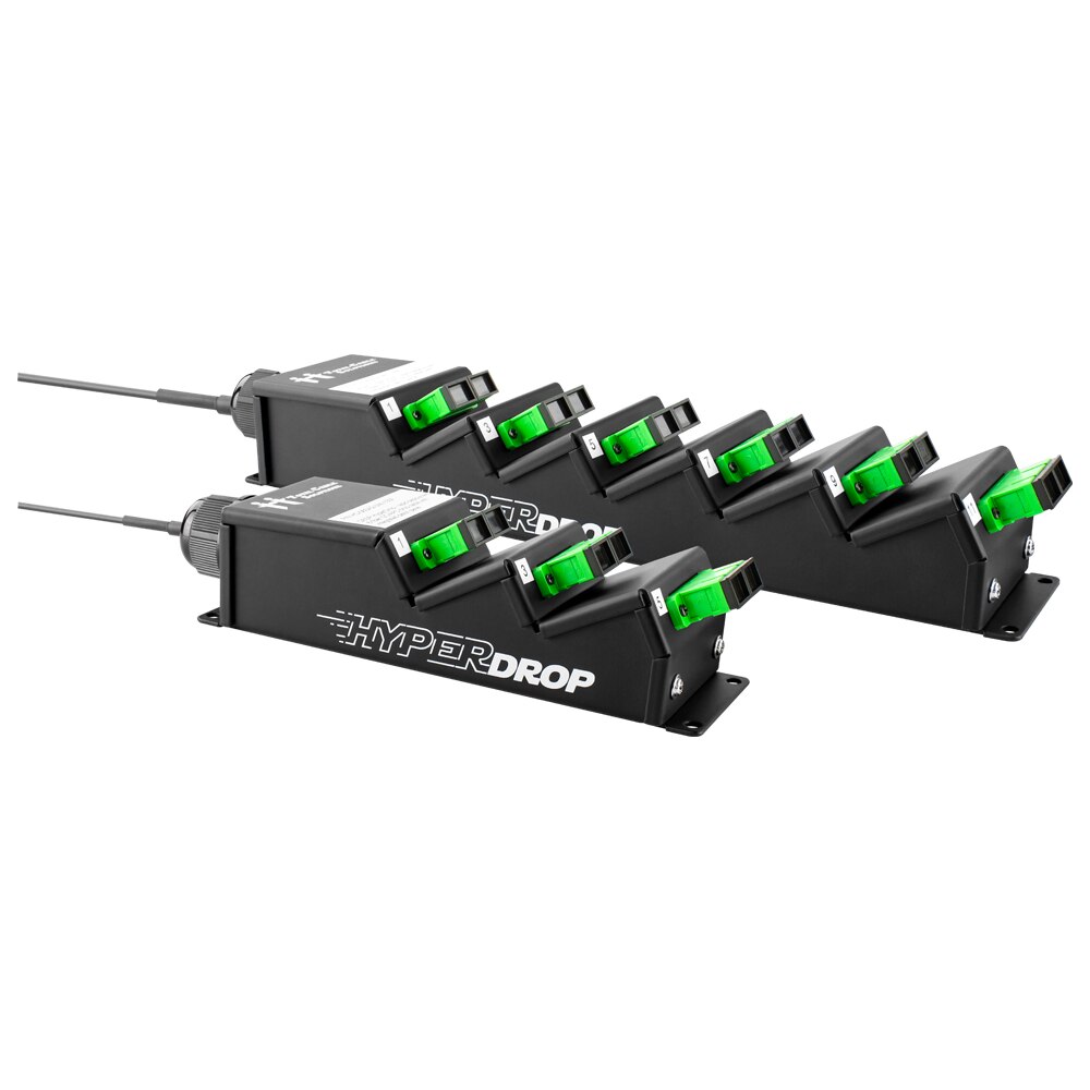 HyperDrop Fiber Distribution Terminal Assembly, SC/APC
