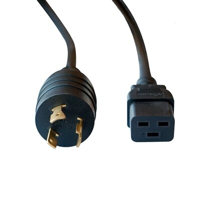 NEMA L6-20P to C19 Standard Power Cables