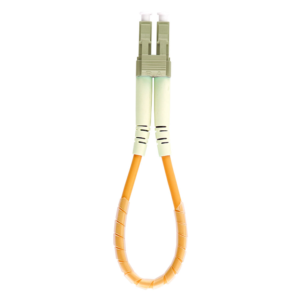 Fiber Optic Loopback Patch Cord, Multimode 62.5/125 μm