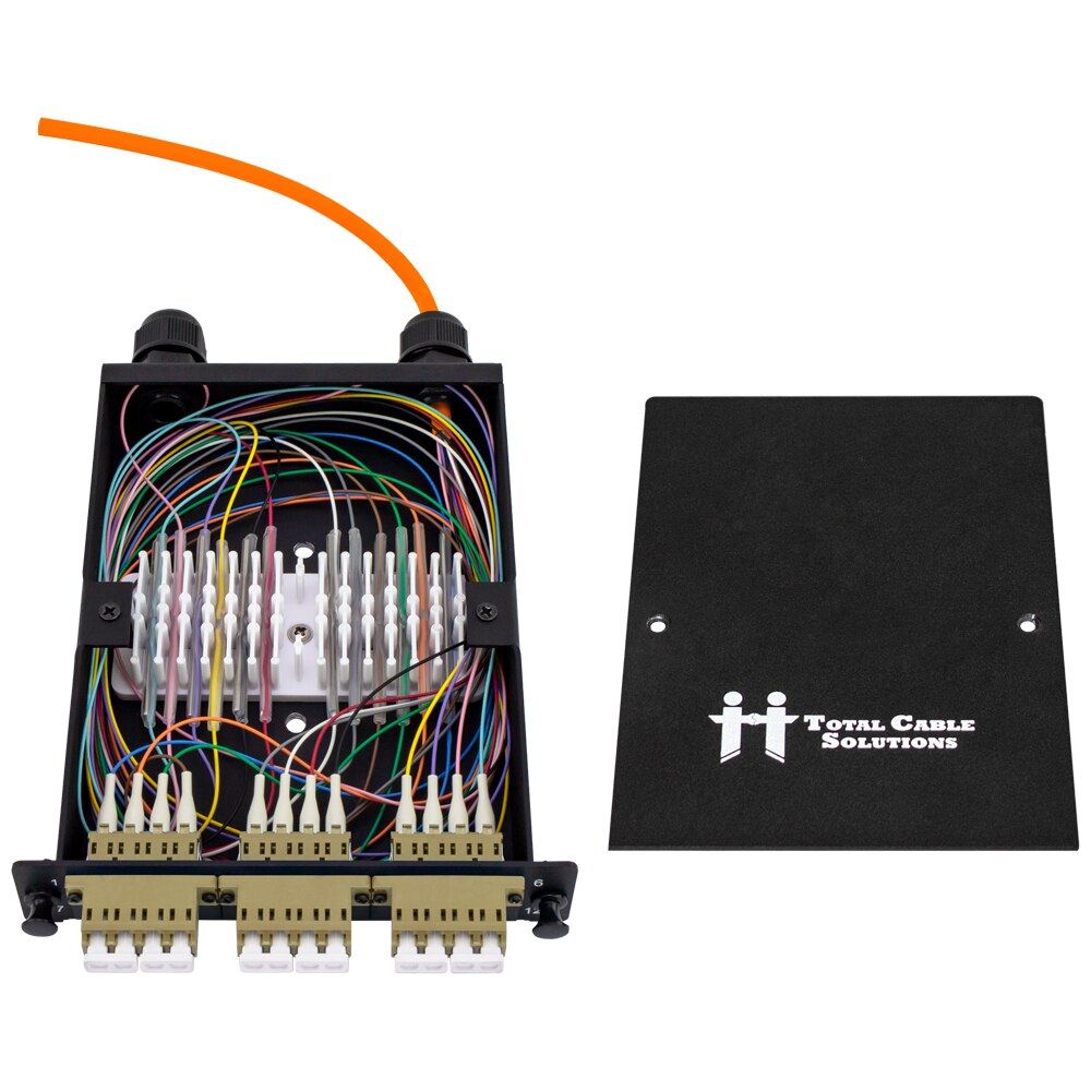 LGX Fiber Splice Cassette – OM1 with 3 Quad LC