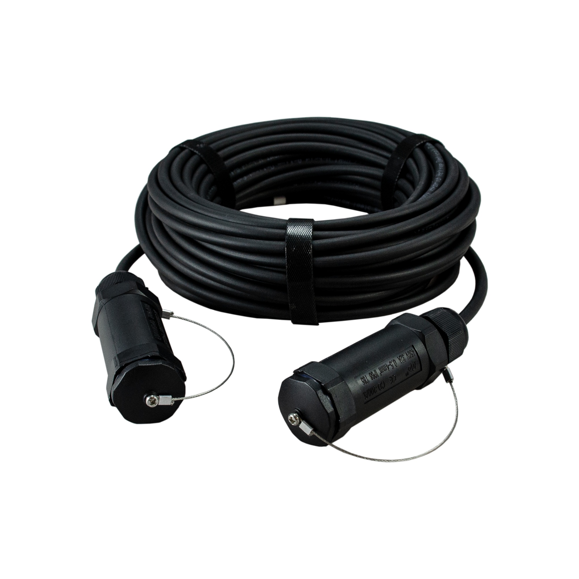 HDMI (18 Gbps) over Hybrid Fiber Cable, Tactical Micro-Armored