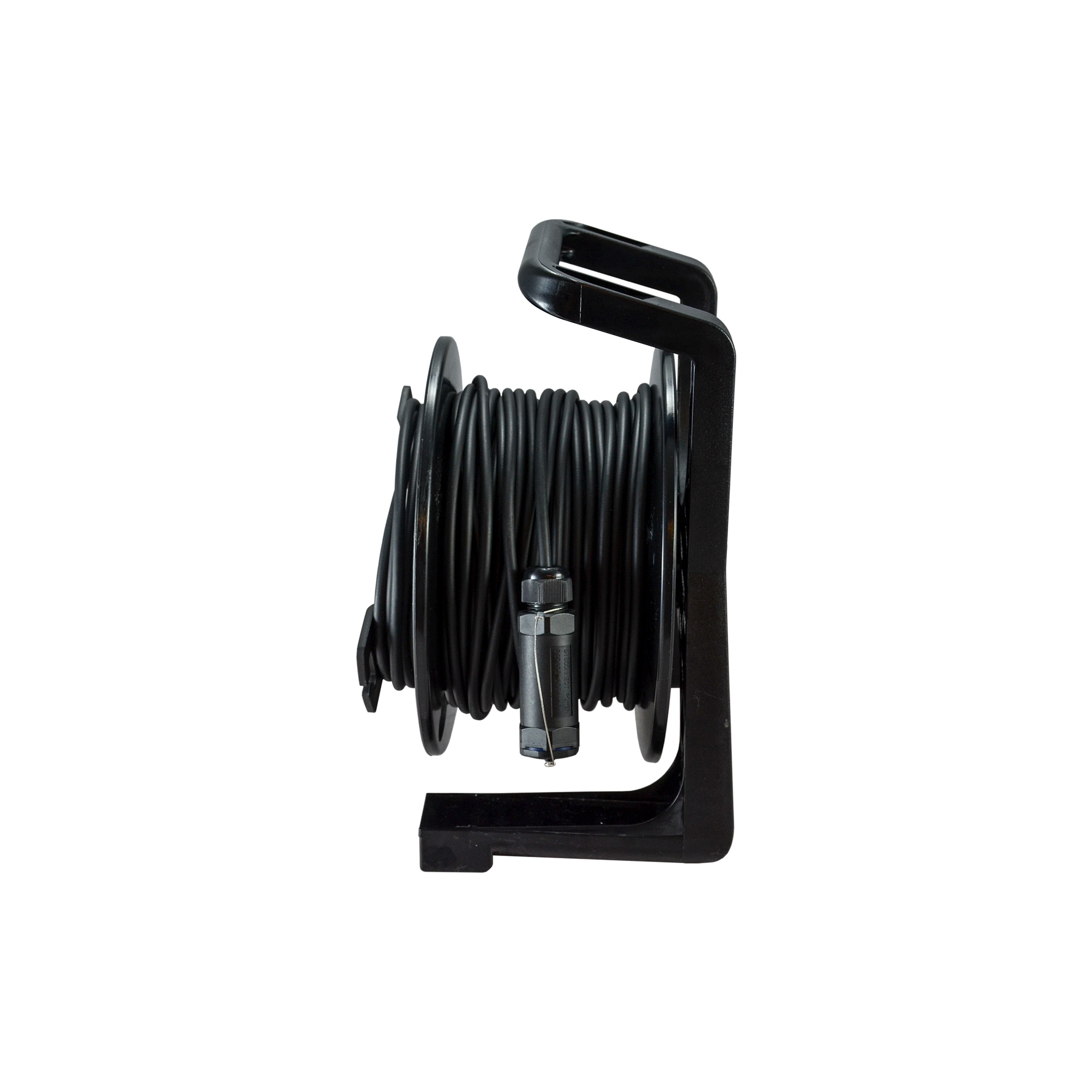 HDMI (18 Gbps) over Hybrid Fiber Cable, Tactical Micro-Armored on Reel