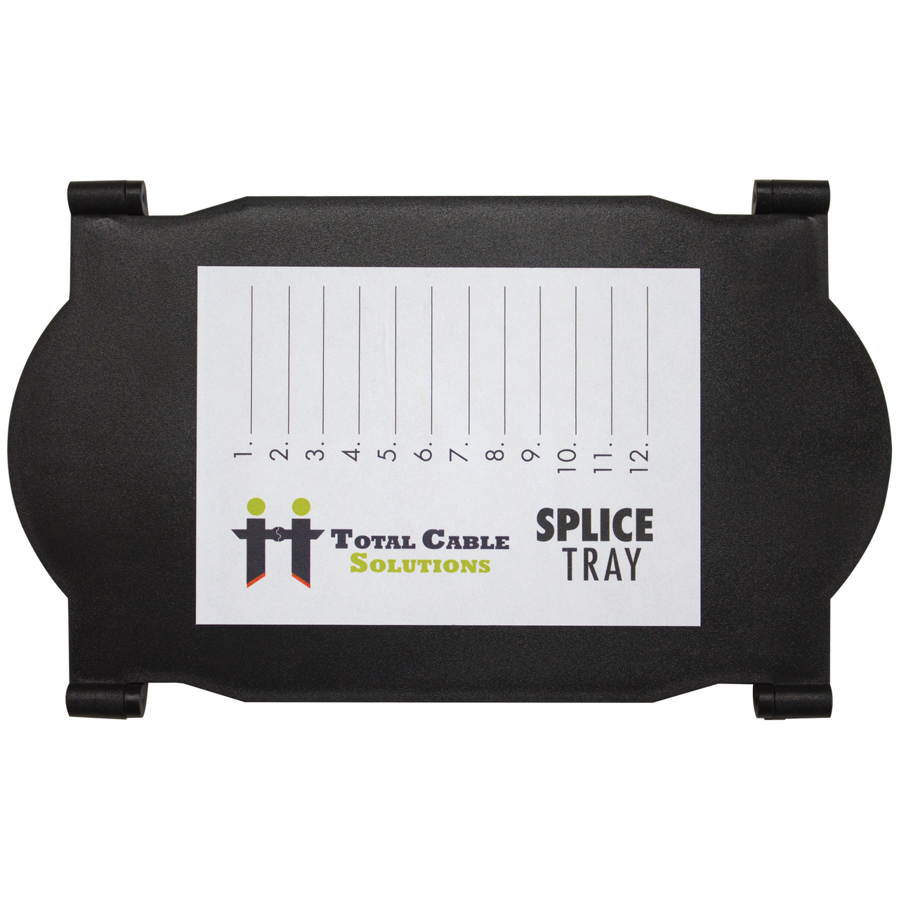 12 Fiber Plastic Splice Tray