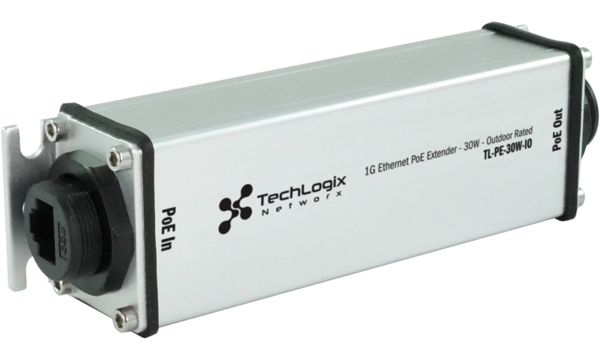 1G Ethernet PoE Extender - 30W - Outdoor Rated