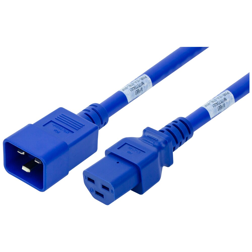 IEC60320 C20 to C21 Standard Power Cables