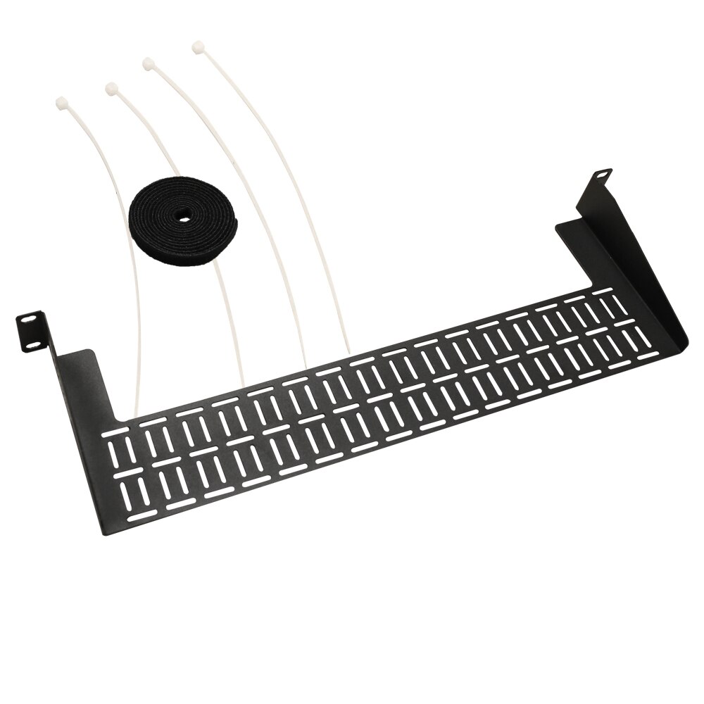 1U Rear Cable Lacing Shelf