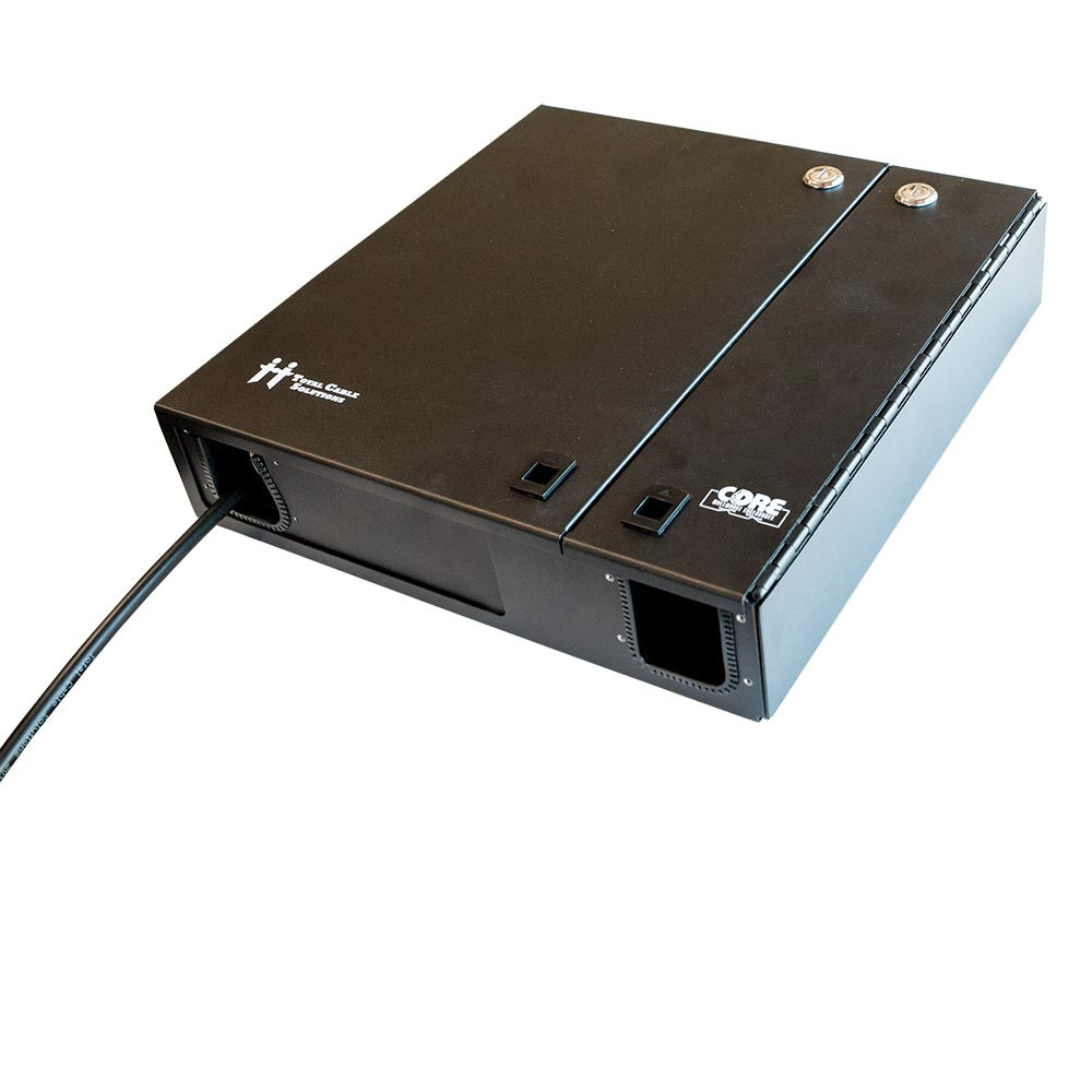 2 LGX CORE (Twin) Wall Mount Fiber Patch Panel Enclosure (Unloaded)