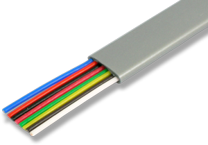 8/C 26 AWG Flat Silver Satin Line Cordage