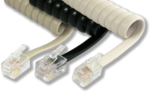 4/C Lead Handset Cord, 4P4C